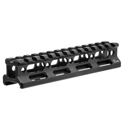 SS Pic Riser Mount, 0.83" Height,13 Slots LEAPERS-INC