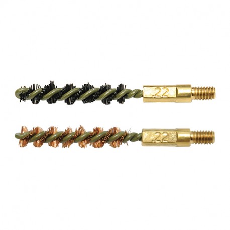 .22 cal Bore Brush 2 Pack(1 nylon/1 Brnz) OTIS-TECHNOLOGIES