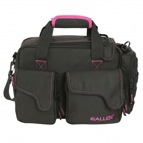 Dolores Compact Range Bag, Black/Orchid ALLEN-CASES