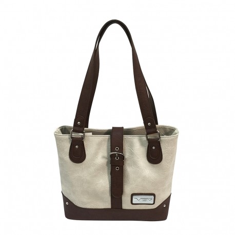 Concealed Carry Shldr Bag-Off Wht/Brgundy NCSTAR