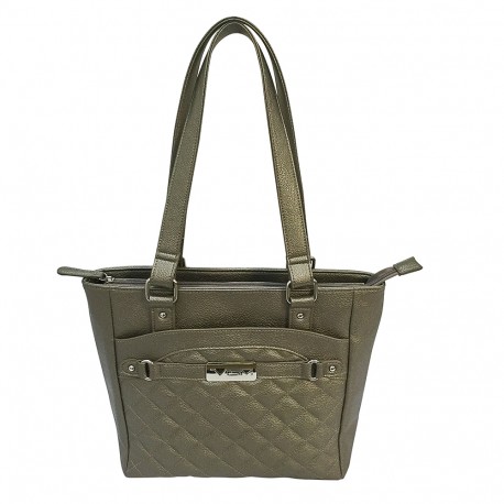 Concealed Carry Quilted Tote- Urban Gray NCSTAR