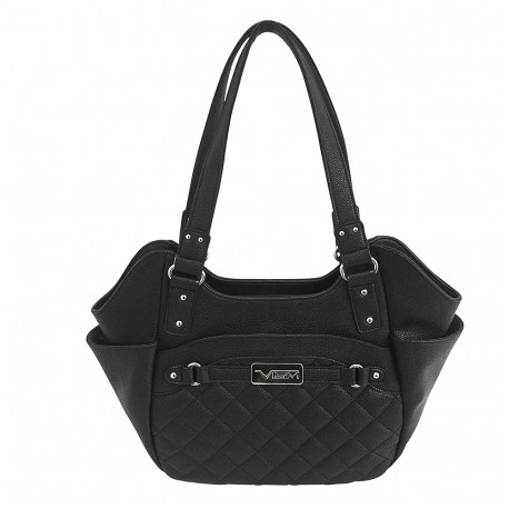 Concealed Carry Quilted Hobo Large- Blk NCSTAR