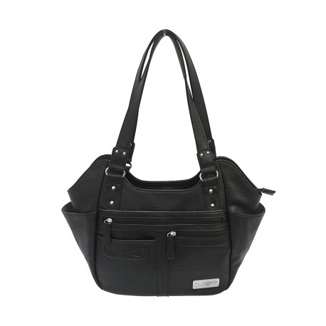 VISM Concealed Carry Hobo Bag Large- Blk NCSTAR