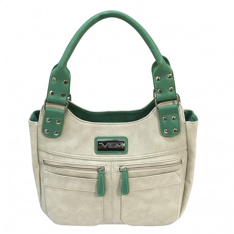 Concealed Carry Hobo Bag-Off Wht/Seafoam NCSTAR