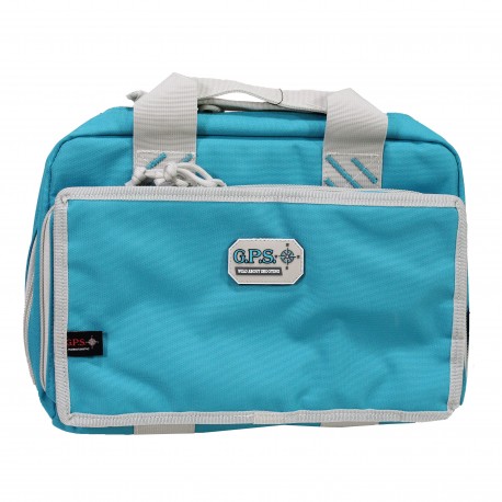 Quad Pistol Range Bag,Robin Egg Blue G-OUTDOORS