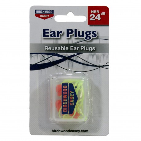 Reusable Corded Plugs with Case BIRCHWOOD-CASEY