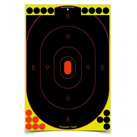 Shoot-N-C 12"x18" Oval Silhouette Tgt-40 BIRCHWOOD-CASEY