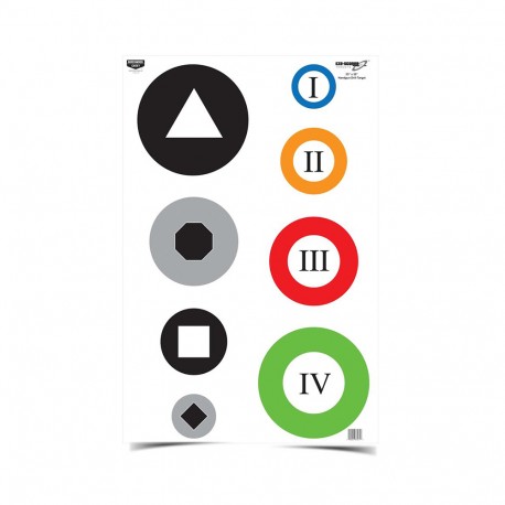 Eze-Scorer 23"x35" Circle Drill PP-100 BIRCHWOOD-CASEY