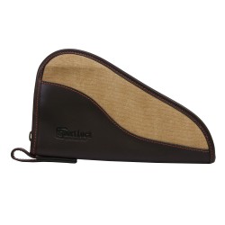 10" Handgun Brown Leather/Tan Canvas -Blk SPORTLOCK