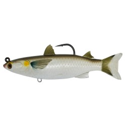 Mullet,5 1/2",SB,MD,SLVR,9/0 LIVETARGET-LURES