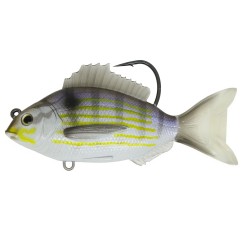 Pinfish,3 1/2",SB,MD,SLVR/VLT,5/0 LIVETARGET-LURES