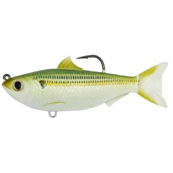 Sardine,4 1/2",SB,MD,SLVR/GRN,7/0 LIVETARGET-LURES