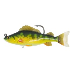 Yellow Perch,5 1/2",SB,MD,yellow/GRN,9/0 LIVETARGET-LURES