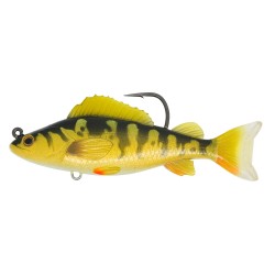 Yellow Perch,4 1/2",SB,MD,gold/olive,7/0 LIVETARGET-LURES
