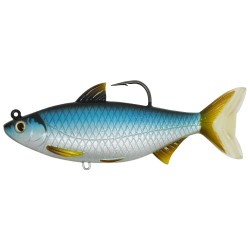 Golden Shiner,6 1/2",SB,MD,SLVR/BLU,11/0 LIVETARGET-LURES