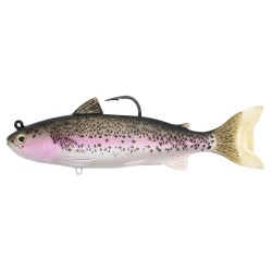 Trout (adult),6 1/2",SB,MD,SLVR/VLT,9/0 LIVETARGET-LURES
