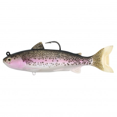 Trout (adult),6 1/2",SB,MD,SLVR/VLT,9/0 LIVETARGET-LURES