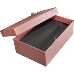 Gift Box Lock Box Pink with Key Lock BARSKA-OPTICS