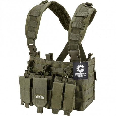 VX-400 Tactical Chest Rig, OD Green BARSKA-OPTICS
