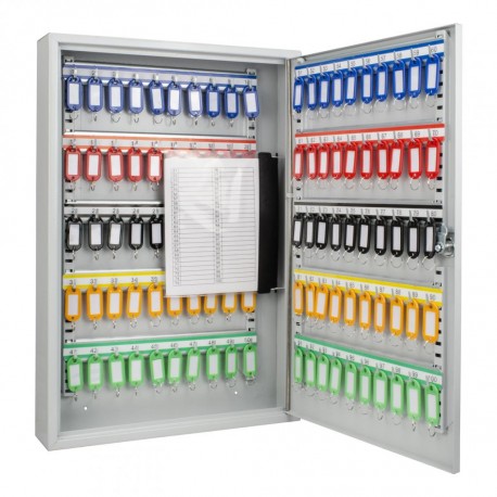 100 Keys adjustable Lock Box Grey BARSKA-OPTICS