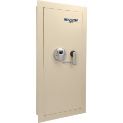 Biometric Wall Safe,Beige,0.82 Cubic Ft BARSKA-OPTICS