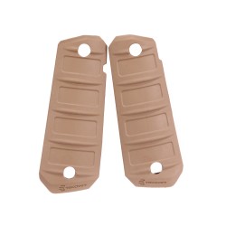RG15 Tan QuickChange1911 RubberGripsPlain RECOVER-TACTICAL