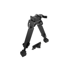 Rubber Armored QD Bipod, Height 6.0"-8.5" LEAPERS-INC