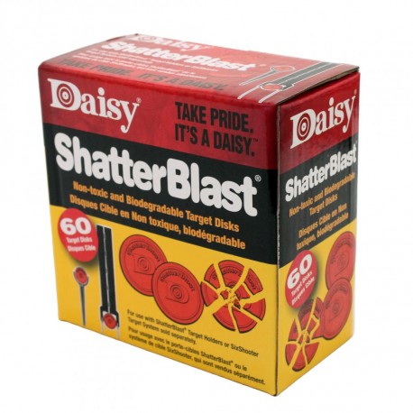 Shatterblast Targets (60 ct.) DAISY-OUTDOOR-PRODUCTS