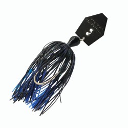 CHATBAIT BLUE/BLK/BLK NICKEL BLADE 1/4oz Z-MAN