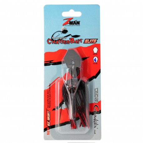 CHATBAIT ELITE BLK/RED 1/2oz Z-MAN