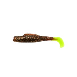 MINNOWZ 3" ROOTBEER/CHART TAIL6PK Z-MAN