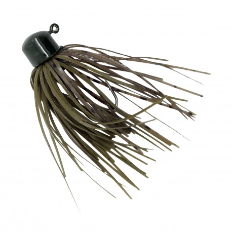 SHROOMZ MICRO FINS JIG 1/8ozGRN PMPKN2PK Z-MAN