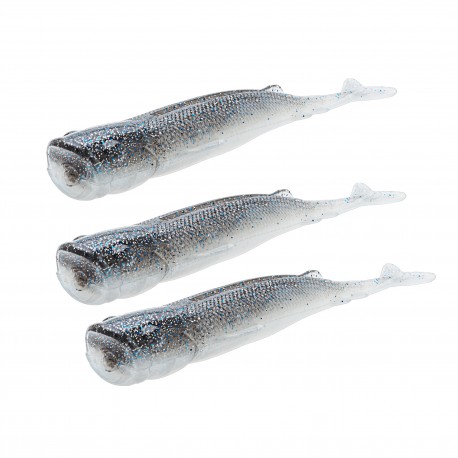 POP SHADZ 4" SMOKY SHAD 3PK Z-MAN