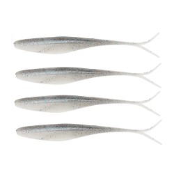 SCENTED JERK SHADZ 7" SMOKY SHAD4PK Z-MAN