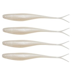 SCENTED JERK SHADZ 7" PEARL4PK Z-MAN