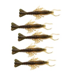 SCENTED SHRIMPZ 4" REDBONE  5PK Z-MAN