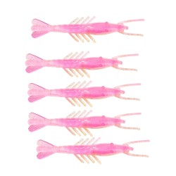 SCENTED SHRIMPZ 4" LAGUNA SHRIMP  5PK Z-MAN