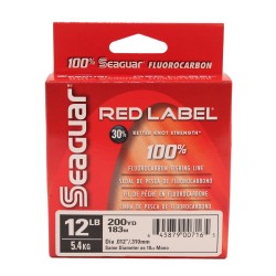 Red Label 200 12lb .012 in. SEAGUAR