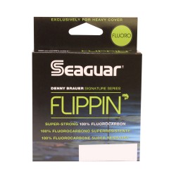 Flippin' Fluoro 100 25lb .017 in. SEAGUAR