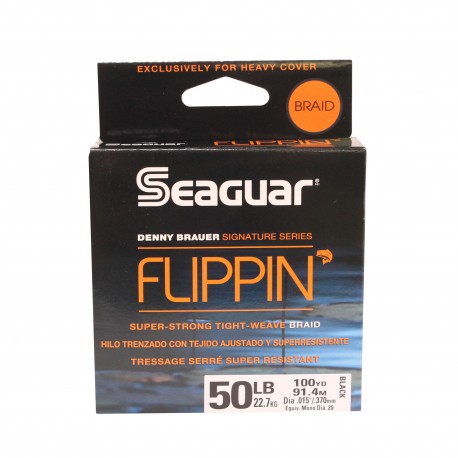 Flippin' Braid 100 50lb .015 in. SEAGUAR