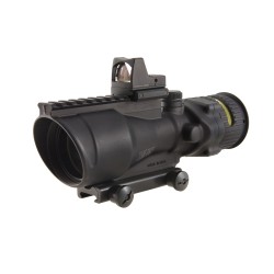 6x48 ACOG Scp,Dual Illum Ambr Chvron .223 TRIJICON