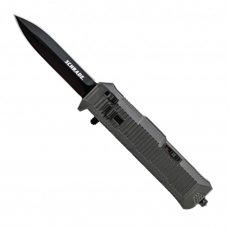 Out The Frnt Assist,Dble Edged Spear Pt SCHRADE-BY-BTI-TOOLS