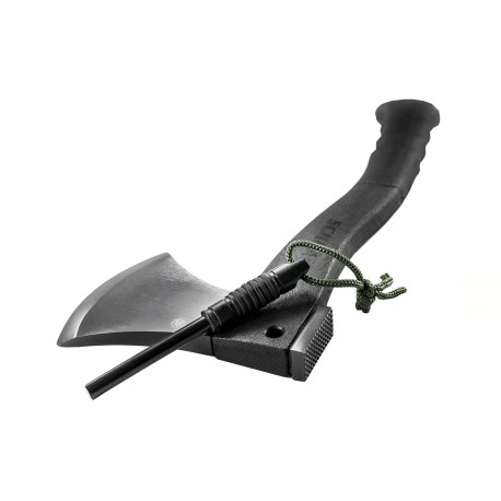 Axe  Stainless Steel Blde w/Fire Strkr,CP SCHRADE-BY-BTI-TOOLS