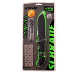 5" High Carbon Steel Blade,Full Tang,Clam SCHRADE-BY-BTI-TOOLS