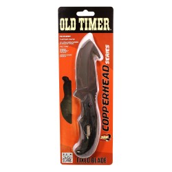 Copperhead Gut Hook Blde,Belt Sheath,Trpd OLD-TIMER-BY-BTI-TOOLS