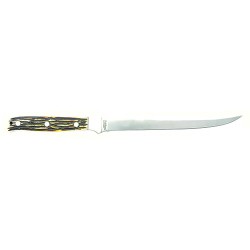 Steel Head Fillet 12" Lngth w/Sheath,Clam UNCLE-HENRY-BY-BTI-TOOLS