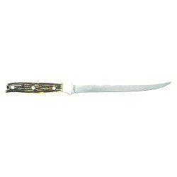 Steel Head Fillet 12" Lngth w/Sheath,Clam UNCLE-HENRY-BY-BTI-TOOLS