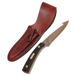 Gut Hook Skinner 7 1/4" w/Sheath,Boxed OLD-TIMER-BY-BTI-TOOLS