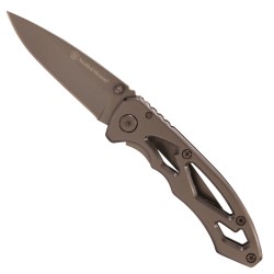 Frame Lock Drop Point Folding Knife,Boxed SMITH-WESSON-BY-BTI-TOOLS
