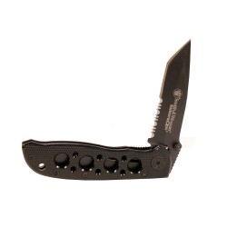 Extreme Ops 4.1" Black Tanto Blade,Boxed SMITH-WESSON-BY-BTI-TOOLS